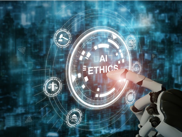 AI ethics abstract image